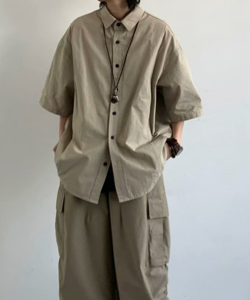 REBALANCE（リバランス）の「メンズ ワークシャツ（シャツ/ブラウス・メンズ・A/B・X-LARGE/LARGE/MEDIUM）」の15枚目の写真