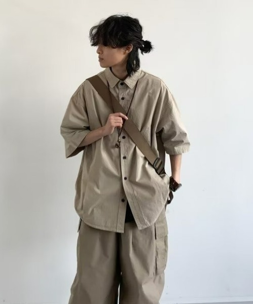 REBALANCE（リバランス）の「メンズ ワークシャツ（シャツ/ブラウス・メンズ・A/B・X-LARGE/LARGE/MEDIUM）」の3枚目の写真