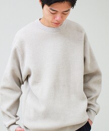GLOSTER | 【人気モールニットシリーズ/チクチクしないニット】モールダブルフェイス プルオーバーニット(ニット/セーター)