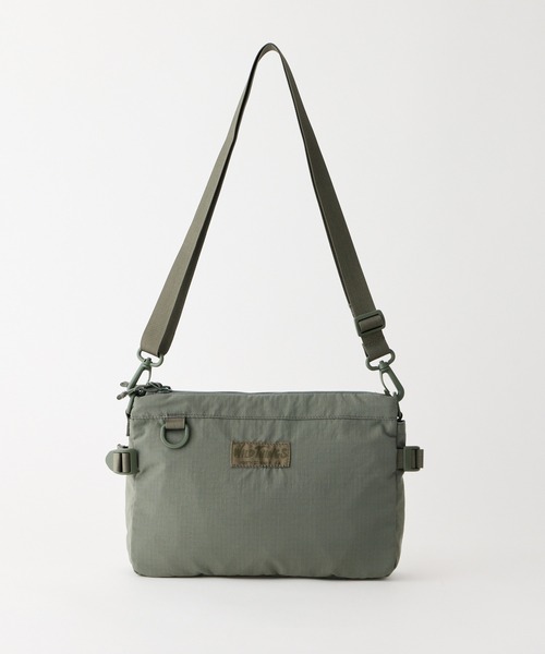 WILD THINGS(ワイルドシングス)の「【WILD THINGS】TWIN SACOCHE(ショルダーバッグ・レディース・ブラック/ベージュ/カーキ・ONE SIZE)」の3枚目の写真