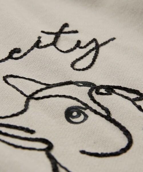 FREAK'S STORE(フリークスストア)の「限定展開 モール糸 刺繍 DOG プルオーバー スウェット(スウェット・メンズ・アッシュグレー/チャコールグレー/ベージュ/ネイビー・MEDIUM/SMALL/LARGE)」の20枚目の写真