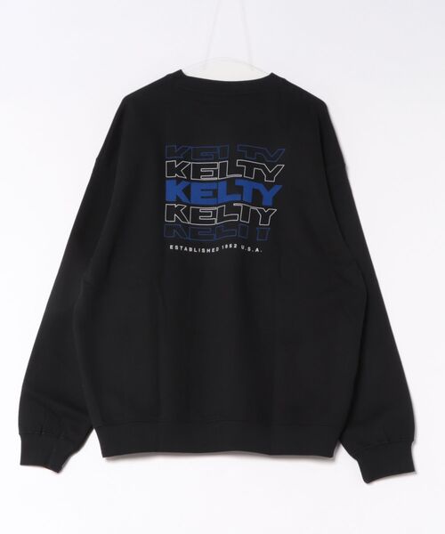 KELTY(ケルティ)の「【KELTY】バックタイポロゴクルーネックスウェット KE26213054(スウェット・メンズ・ネイビー/ブラック/ヘザーグレー/ホワイト・XL/M/S/L)」の5枚目の写真