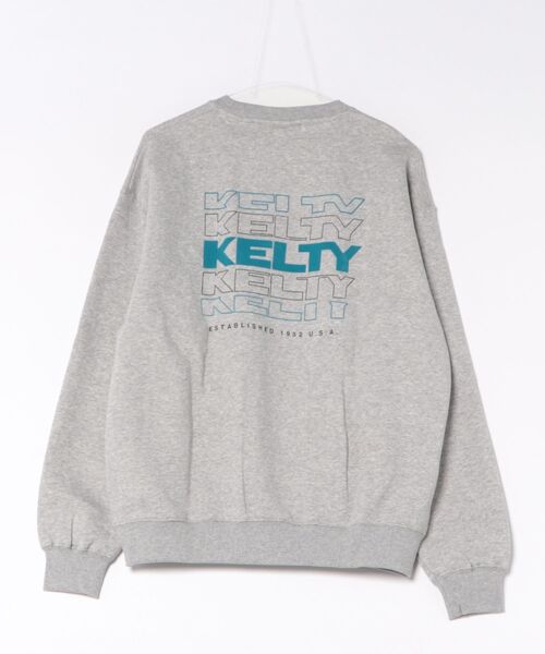 KELTY(ケルティ)の「【KELTY】バックタイポロゴクルーネックスウェット KE26213054(スウェット・メンズ・ネイビー/ブラック/ヘザーグレー/ホワイト・XL/M/S/L)」の7枚目の写真