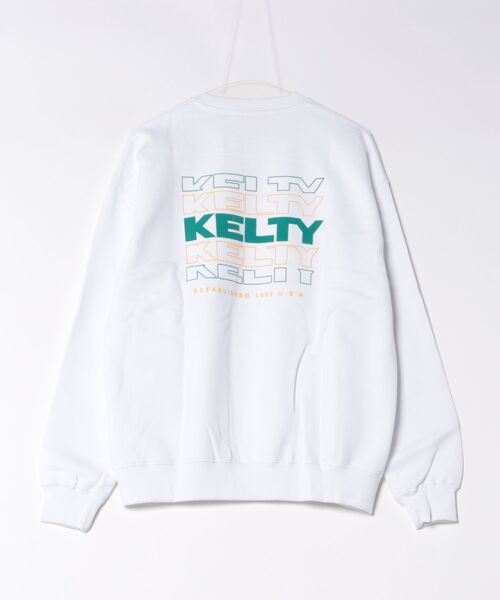 KELTY(ケルティ)の「【KELTY】バックタイポロゴクルーネックスウェット KE26213054(スウェット・メンズ・ネイビー/ブラック/ヘザーグレー/ホワイト・XL/M/S/L)」の8枚目の写真