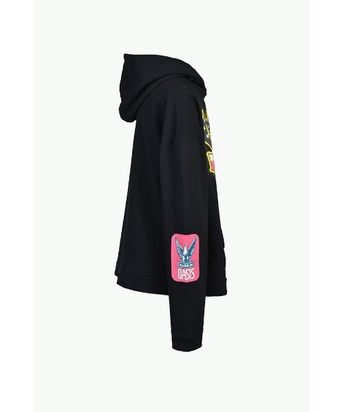 JUN/NAKAYAMA(ジュンナカヤマ)の「SURF PULLOVER HOODIE(パーカー・メンズ・ブラック・X-LARGE/MEDIUM/LARGE)」の4枚目の写真
