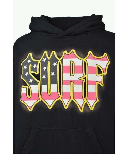 JUN/NAKAYAMA(ジュンナカヤマ)の「SURF PULLOVER HOODIE(パーカー・メンズ・ブラック・X-LARGE/MEDIUM/LARGE)」の5枚目の写真