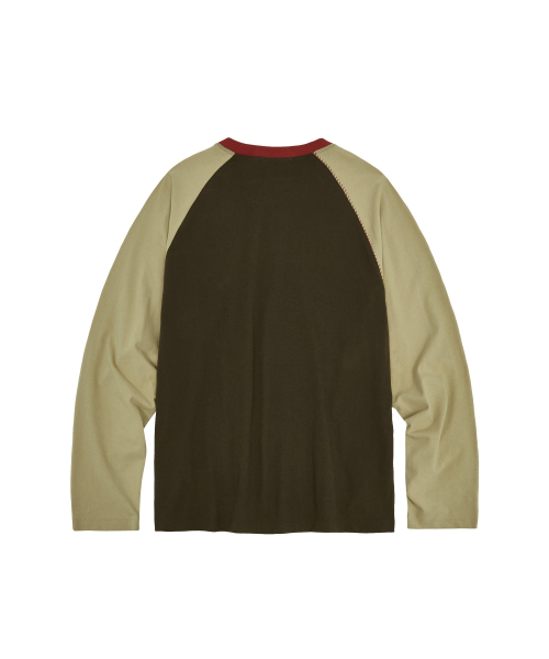 MEA（メア）の「3カラーラグランステッチロングスリーブ [レモン]（Tシャツ/カットソー・レディース・その他・2/3）」の4枚目の写真