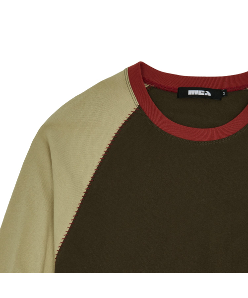 MEA（メア）の「3カラーラグランステッチロングスリーブ [レモン]（Tシャツ/カットソー・レディース・その他・2/3）」の3枚目の写真