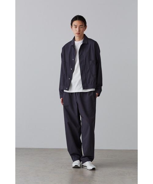 Y（ワイ）の「Ｙ / ORGANIC COTTON / RECYCLE POLYESTER TWILL BZ（ブルゾン・メンズ・ホワイト/ネイビー・LARGE/SMALL/MEDIUM）」の20枚目の写真