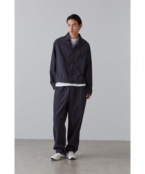 Y（ワイ）の「Ｙ / ORGANIC COTTON / RECYCLE POLYESTER TWILL BZ（ブルゾン・メンズ・ホワイト/ネイビー・LARGE/SMALL/MEDIUM）」の21枚目の写真