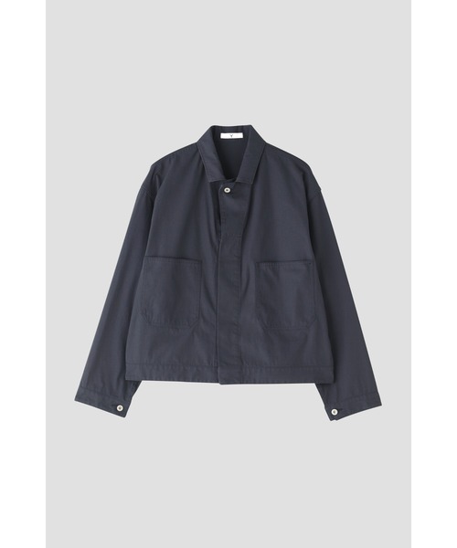 Y（ワイ）の「Ｙ / ORGANIC COTTON / RECYCLE POLYESTER TWILL BZ（ブルゾン・メンズ・ホワイト/ネイビー・LARGE/SMALL/MEDIUM）」の22枚目の写真