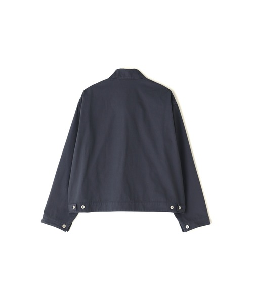 Y（ワイ）の「Ｙ / ORGANIC COTTON / RECYCLE POLYESTER TWILL BZ（ブルゾン・メンズ・ホワイト/ネイビー・LARGE/SMALL/MEDIUM）」の3枚目の写真