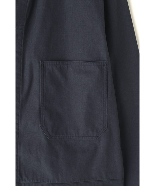Y（ワイ）の「Ｙ / ORGANIC COTTON / RECYCLE POLYESTER TWILL BZ（ブルゾン・メンズ・ホワイト/ネイビー・LARGE/SMALL/MEDIUM）」の5枚目の写真