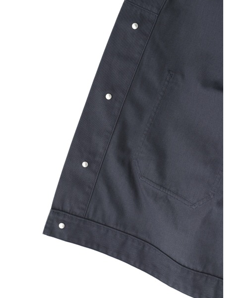 Y（ワイ）の「Ｙ / ORGANIC COTTON / RECYCLE POLYESTER TWILL BZ（ブルゾン・メンズ・ホワイト/ネイビー・LARGE/SMALL/MEDIUM）」の9枚目の写真