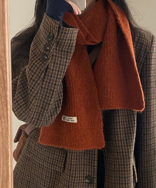 YUGA(ユーガ)の「YUGA_YGMC Korean-style Checked tailored jacket(テーラードジャケット・レディース・ブラウン・FREE)」の5枚目の写真