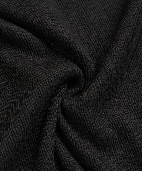 EXCONTAINER(エックスコンテナ)の「レイヤードヘンリーネックニット(ブラック)(ニット/セーター・メンズ・その他・MEDIUM/LARGE/X-LARGE)」の6枚目の写真