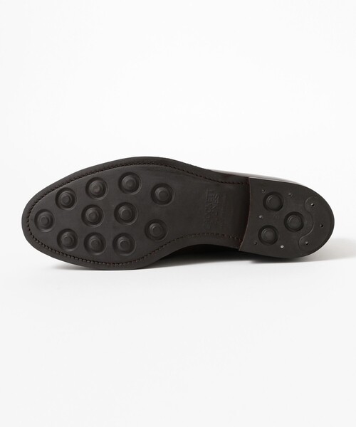 BEAMS F(ビームスエフ)の「CROCKETT&JONES / SHELTON 5 ワックスカーフ エプロンフロント ダービー(ドレスシューズ・メンズ・ブラック/ダークブラウン・7.5inch/7inch/6.5inch/8inch/6inch)」の4枚目の写真