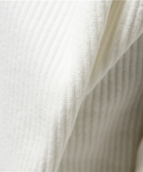 one after another NICE CLAUP(ワンアフターアナザーナイスクラップ)の「【ナイスクラップ】テレコボーダーVネックプルオーバー(Tシャツ/カットソー・レディース・アイボリー/ライトグレー/イエロー/その他12・FREE)」の10枚目の写真