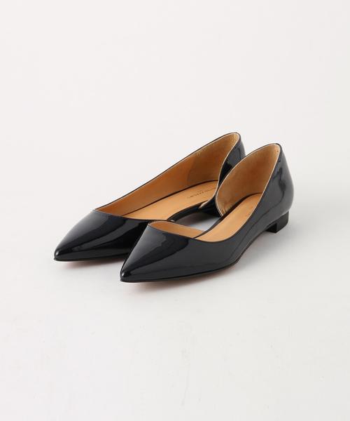 UNITED ARROWS(ユナイテッドアローズ)の「○UBCE エナメル ポインテッドパンプス§◆(パンプス・レディース・ホワイト/ブラック/ネイビー・35h/38/36/37h/36h/35/37)」の10枚目の写真