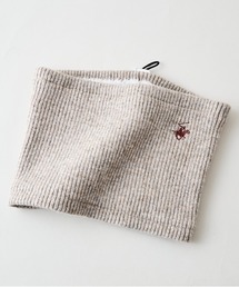 BEVERLY（ビバリー）の「【BEVERLY HILLS POLO CLUB/ビバリーヒルズポロクラブ】【アジャスターでサイズ調整可能】ワンポイントロゴ刺繍ネックウォーマー シンプル 裏ボア 防寒（ネックウォーマー/スヌード）」