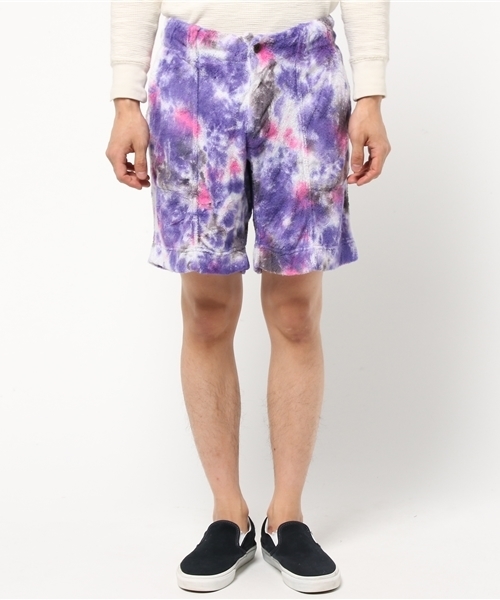 ALDIES（アールディーズ）の「Chill Out Pile Short Pants パイル ショートパンツ（その他パンツ・メンズ・ブラック系その他/パープル系その他/ネイビー/グリーン・SMALL/LARGE/MEDIUM）」の17枚目の写真