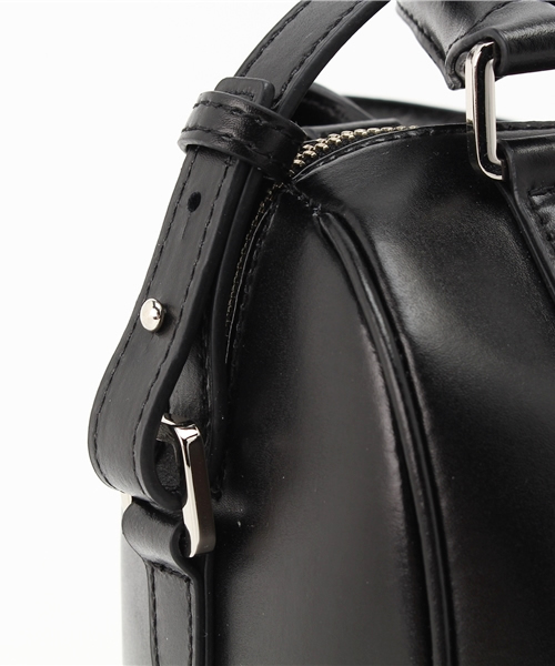 SLY（スライ）の「LEATHER MINI POCHETTE（ショルダーバッグ・レディース・オレンジ/ライトブルー/ブラック・FREE）」の6枚目の写真