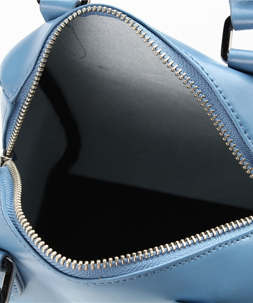 SLY（スライ）の「LEATHER MINI POCHETTE（ショルダーバッグ・レディース・オレンジ/ライトブルー/ブラック・FREE）」の11枚目の写真