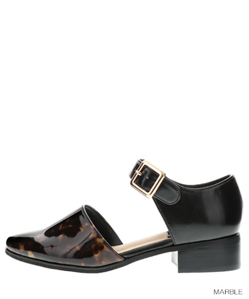 RANDA（ランダ）の「CAMILLE BIS RANDA/ワンストラップセパレートシューズ（パンプス・レディース・ブラウン/ブラック/ネイビー/グレー系その他/クリーム/ライトブラウン/ブラック系その他/ホワイト/ブルー系その他/ブラック系その他2/その他・M/L/S/LL）」の5枚目の写真