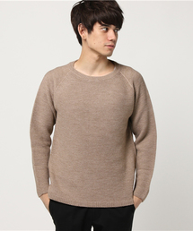 GLOSTER | 【FINEBOYS掲載】ホールガーメントガーター プルオーバーニット(ニット/セーター)