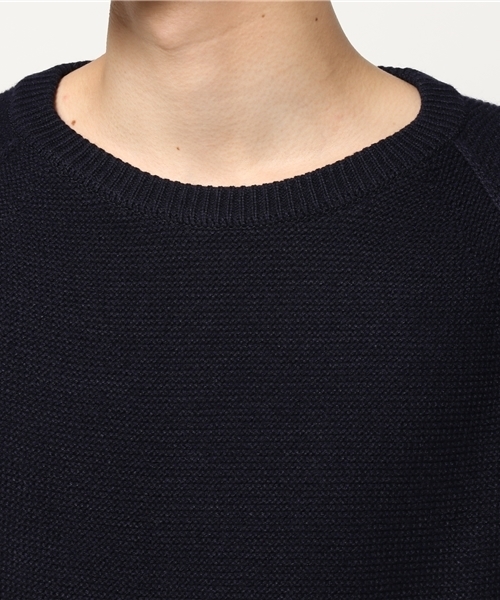 GLOSTER（グロスター）の「【嵐　櫻井翔さん着用/FINEBOYS掲載】ホールガーメントガーター プルオーバーニット（ニット/セーター・メンズ・グレー/ベージュ/ネイビー・L/M）」の6枚目の写真