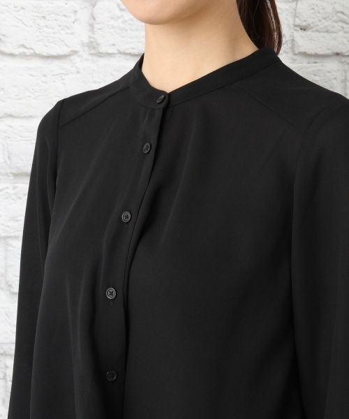 LEPSIM(レプシィム)の「カシュクールブラウスLS 738973(シャツ/ブラウス・レディース・オフホワイト/ブラック/グレー・MEDIUM/LARGE)」の8枚目の写真