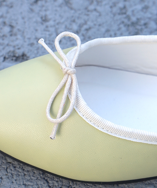 laboratory work（ラボラトリーワーク）の「ポインテッドバレエシューズ（バレエシューズ・レディース・ライトグリーン/レッド/ブラック・MEDIUM/LARGE）」の9枚目の写真