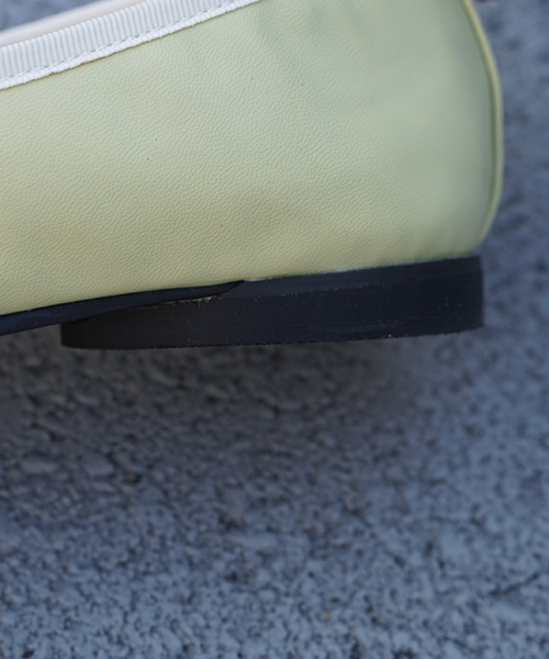 laboratory work（ラボラトリーワーク）の「ポインテッドバレエシューズ（バレエシューズ・レディース・ライトグリーン/レッド/ブラック・MEDIUM/LARGE）」の10枚目の写真