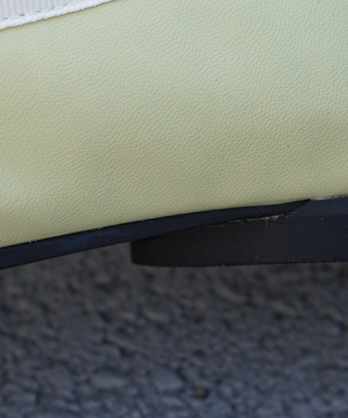 laboratory work（ラボラトリーワーク）の「ポインテッドバレエシューズ（バレエシューズ・レディース・ライトグリーン/レッド/ブラック・MEDIUM/LARGE）」の11枚目の写真