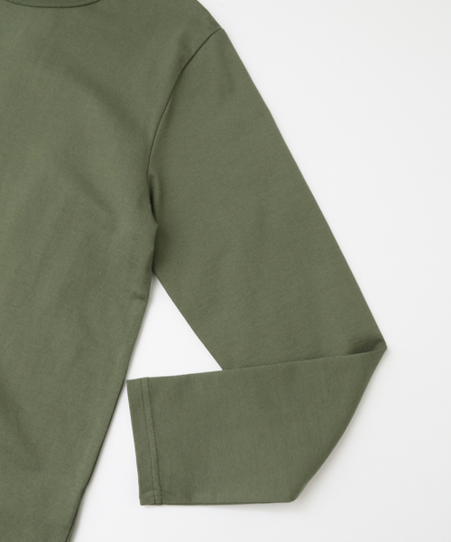 URBAN RESEARCH DOORS MENS（アーバンリサーチ ドアーズ メンズ）の「DOORS Authentic L/S Tee（Tシャツ/カットソー・メンズ・ホワイト/ブラック/カーキ・38/40）」の5枚目の写真