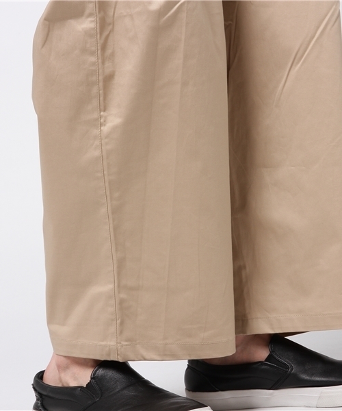 WEGO(ウィゴー)の「WEGO/ストレッチサテンバギーパンツ(チノパンツ・メンズ・ネイビー/ベージュ・LARGE/MEDIUM)」の10枚目の写真