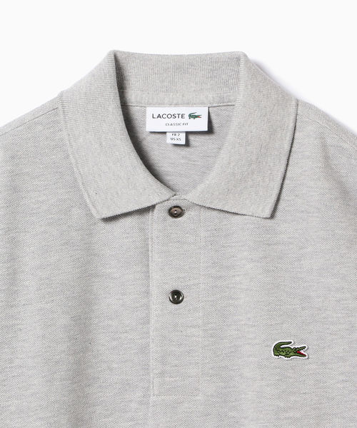 LACOSTE（ラコステ）の「LACOSTE / L.12.64 ポロシャツ（ポロシャツ・メンズ・ピンク/グレー・3/2/4/1）」の6枚目の写真