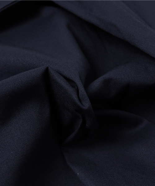 Re:EDIT（リエディ）の「[ウエストリボンがスタイリングのアクセントに。]ウエストリボンフレアスカートボトムス/スカート/膝丈・ミモレ丈（51～65cm）[リエディ]（スカート・レディース・ブルー/ネイビー/レッド/グリーン/ベージュ/マスタード・SMALL/LARGE/MEDIUM）」の8枚目の写真