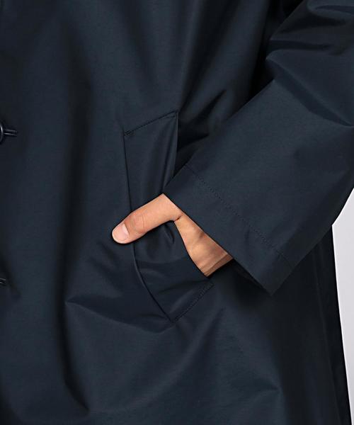EN ROUTE（アンルート）の「3レイヤーステンカラーコート ◆（ステンカラーコート・メンズ・ブラック/ネイビー・2/1/3）」の20枚目の写真