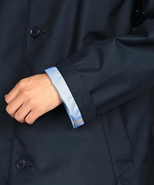 EN ROUTE（アンルート）の「3レイヤーステンカラーコート ◆（ステンカラーコート・メンズ・ブラック/ネイビー・2/1/3）」の16枚目の写真
