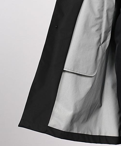 EN ROUTE（アンルート）の「3レイヤーステンカラーコート ◆（ステンカラーコート・メンズ・ブラック/ネイビー・2/1/3）」の21枚目の写真