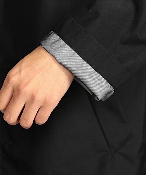 EN ROUTE（アンルート）の「3レイヤーステンカラーコート ◆（ステンカラーコート・メンズ・ブラック/ネイビー・2/1/3）」の7枚目の写真