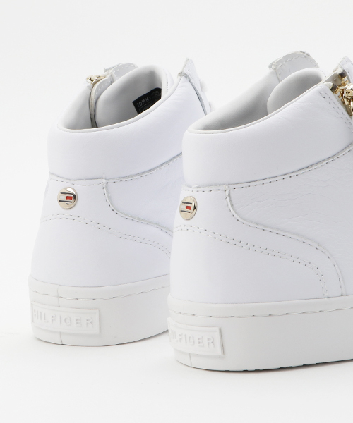 TOMMY HILFIGER（トミーヒルフィガー）の「ハイカット スニーカー（スニーカー・レディース・ホワイト・38/36/37）」の5枚目の写真