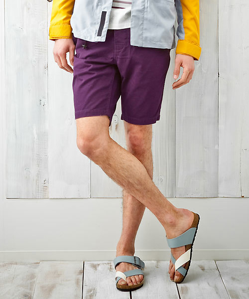 coen(コーエン)の「カリフォルニアカラーチノショーツ ∞(チノパンツ・メンズ・Beige/Purple/Off White/DK.Grn/ライトグレー/ダークグレー/ピンク/マスタード/オリーブ・X-SMALL/SMALL/MEDIUM/LARGE/X-LARGE)」の7枚目の写真