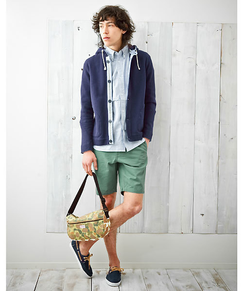 coen(コーエン)の「カリフォルニアカラーチノショーツ ∞(チノパンツ・メンズ・Beige/Purple/Off White/DK.Grn/ライトグレー/ダークグレー/ピンク/マスタード/オリーブ・X-SMALL/SMALL/MEDIUM/LARGE/X-LARGE)」の21枚目の写真