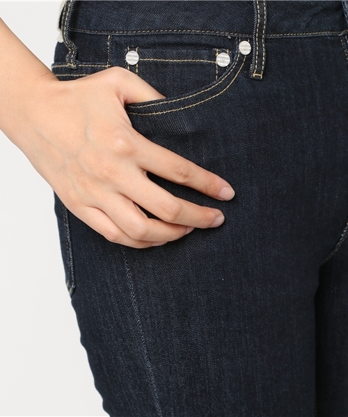 MURUA（ムルーア）の「シンプルストレッチスキニー（デニムパンツ・レディース・ブルー/インディゴブルー・0/1/2）」の10枚目の写真