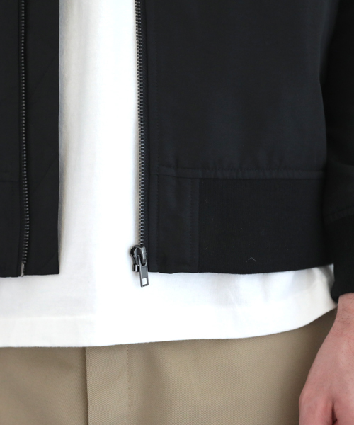 Denime（ドゥニーム）の「MA-1ブルゾン（MA-1・メンズ・ブラック/ベージュ・LARGE/MEDIUM/X-LARGE）」の8枚目の写真