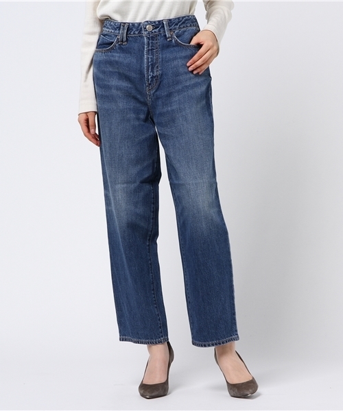 Moname（モナーム）の「【Moname(モナーム)】WIDETAPERED（デニムパンツ・レディース・ブルー・24/25/26）」の10枚目の写真