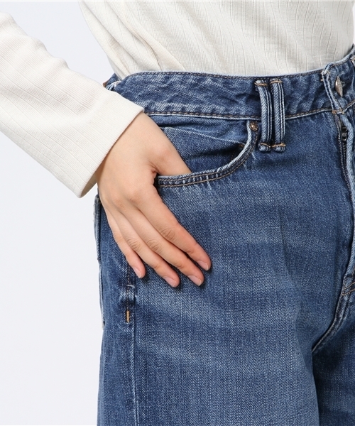 Moname（モナーム）の「【Moname(モナーム)】WIDETAPERED（デニムパンツ・レディース・ブルー・24/25/26）」の8枚目の写真