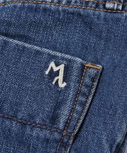 Moname（モナーム）の「【Moname(モナーム)】WIDETAPERED（デニムパンツ・レディース・ブルー・24/25/26）」の2枚目の写真